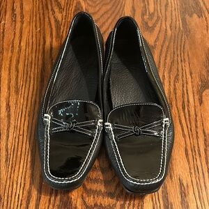Cole Haan Black Patent Leather Loafers